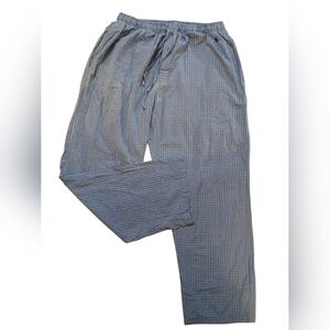 POLO RALPH LAUREN Sleep Wear. Mens. Size Large. Blue & White Plaid.